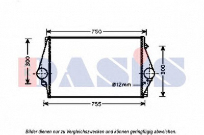 AKS DASIS 227007n -  Интеркулер